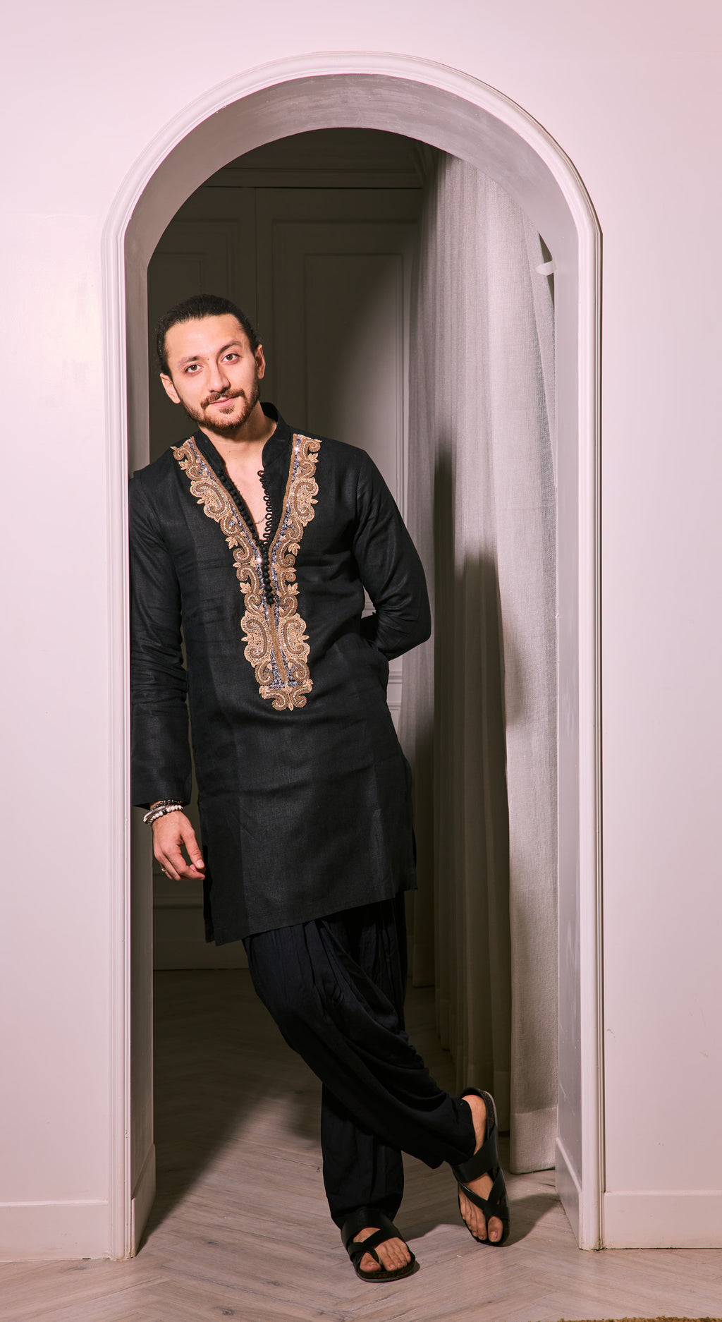Midnight Regal Kurta Set