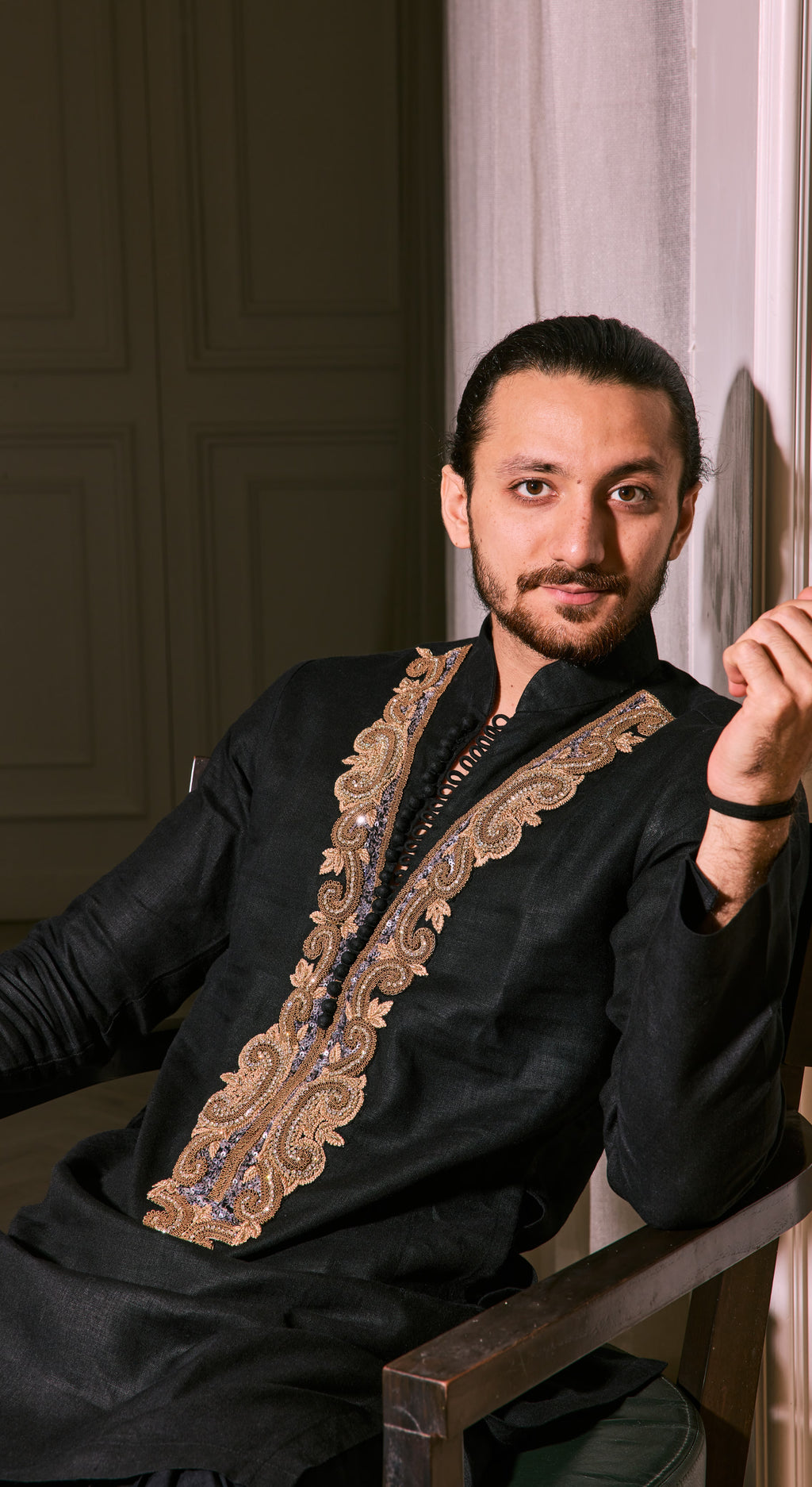 Midnight Regal Kurta Set