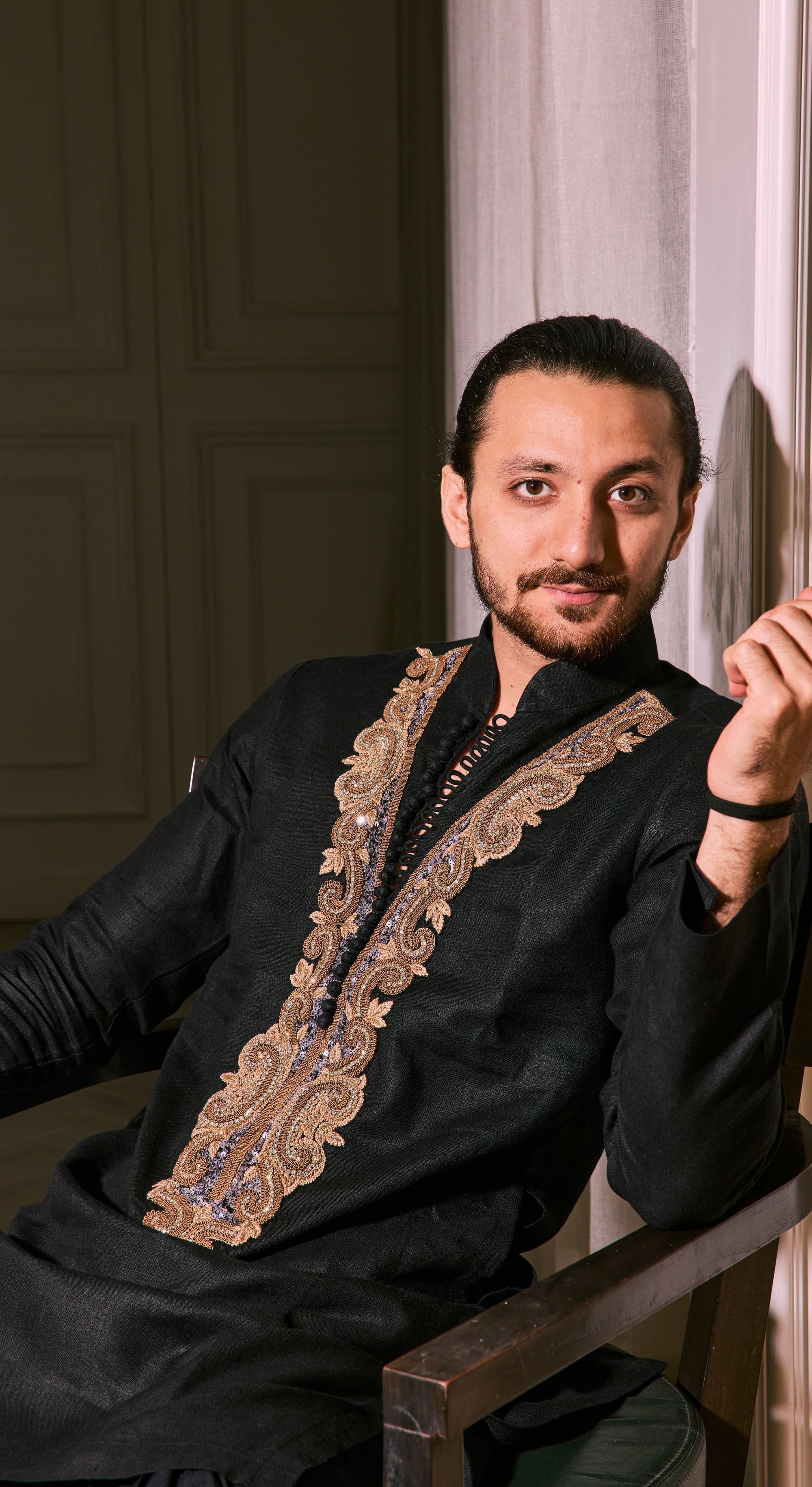 Midnight Regal Kurta Set