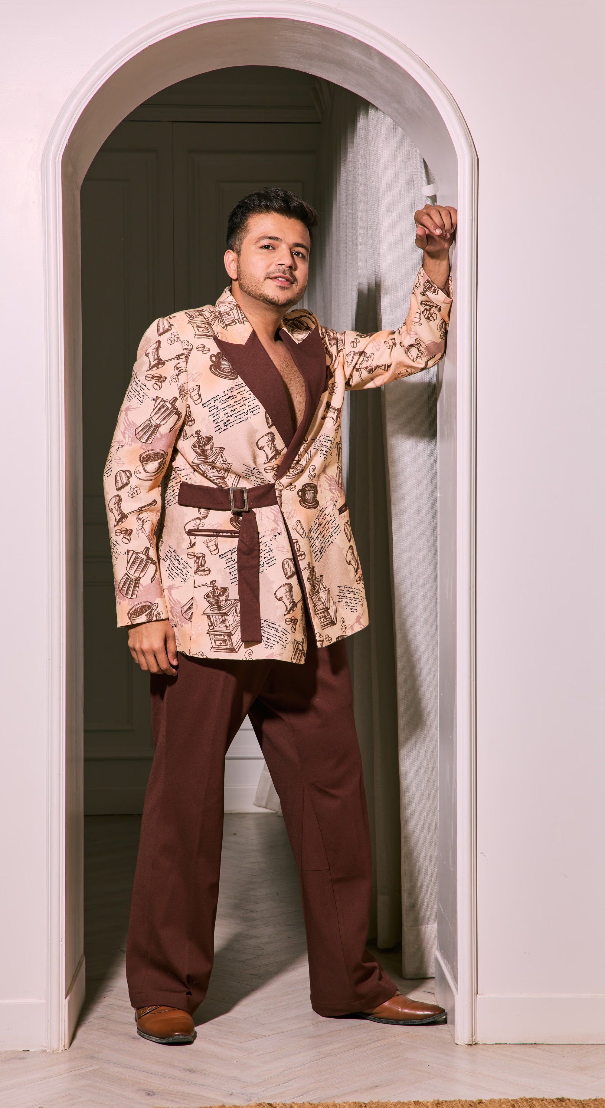 Espresso Elegance Blazer