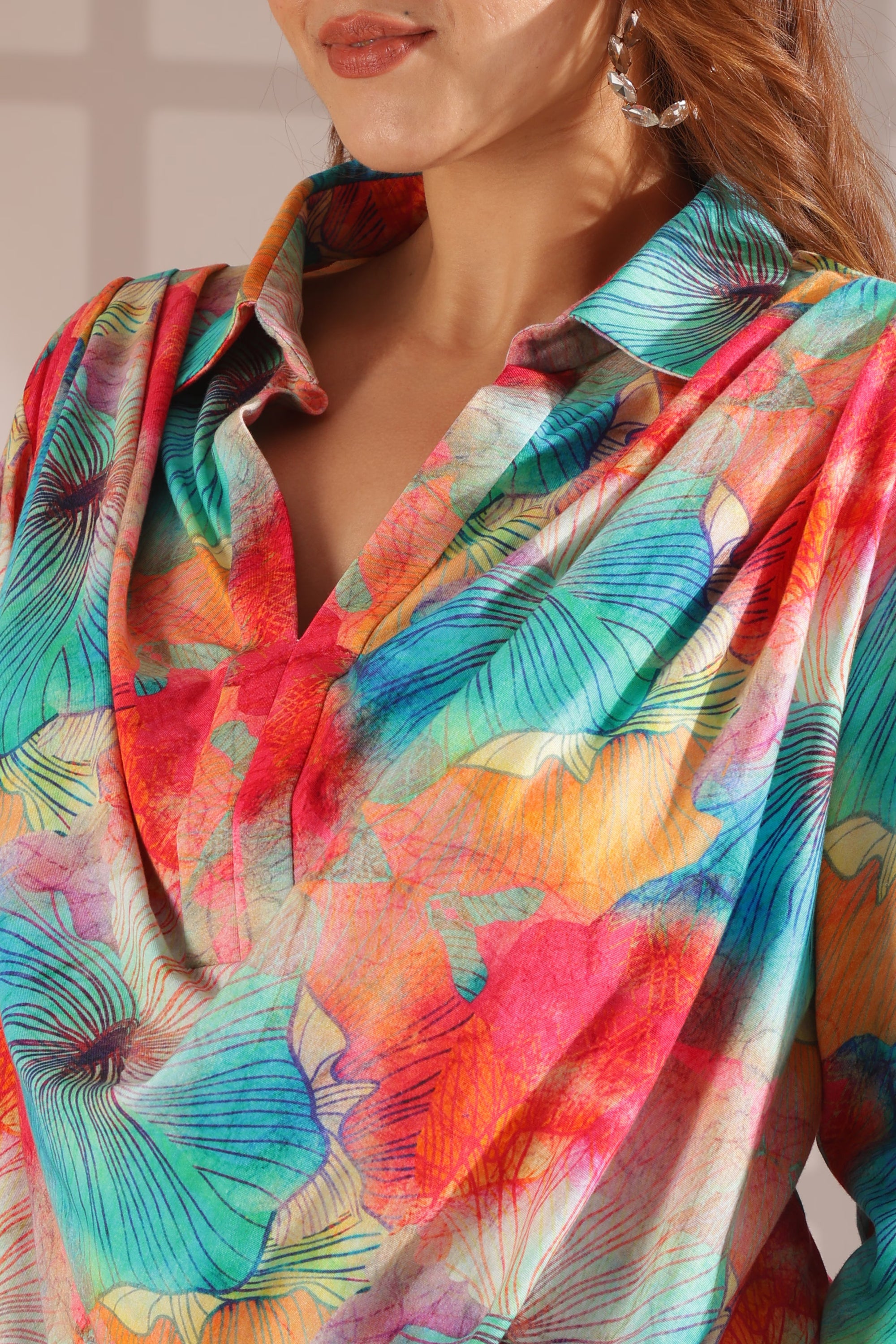 Tropic Breeze Tunic Dress