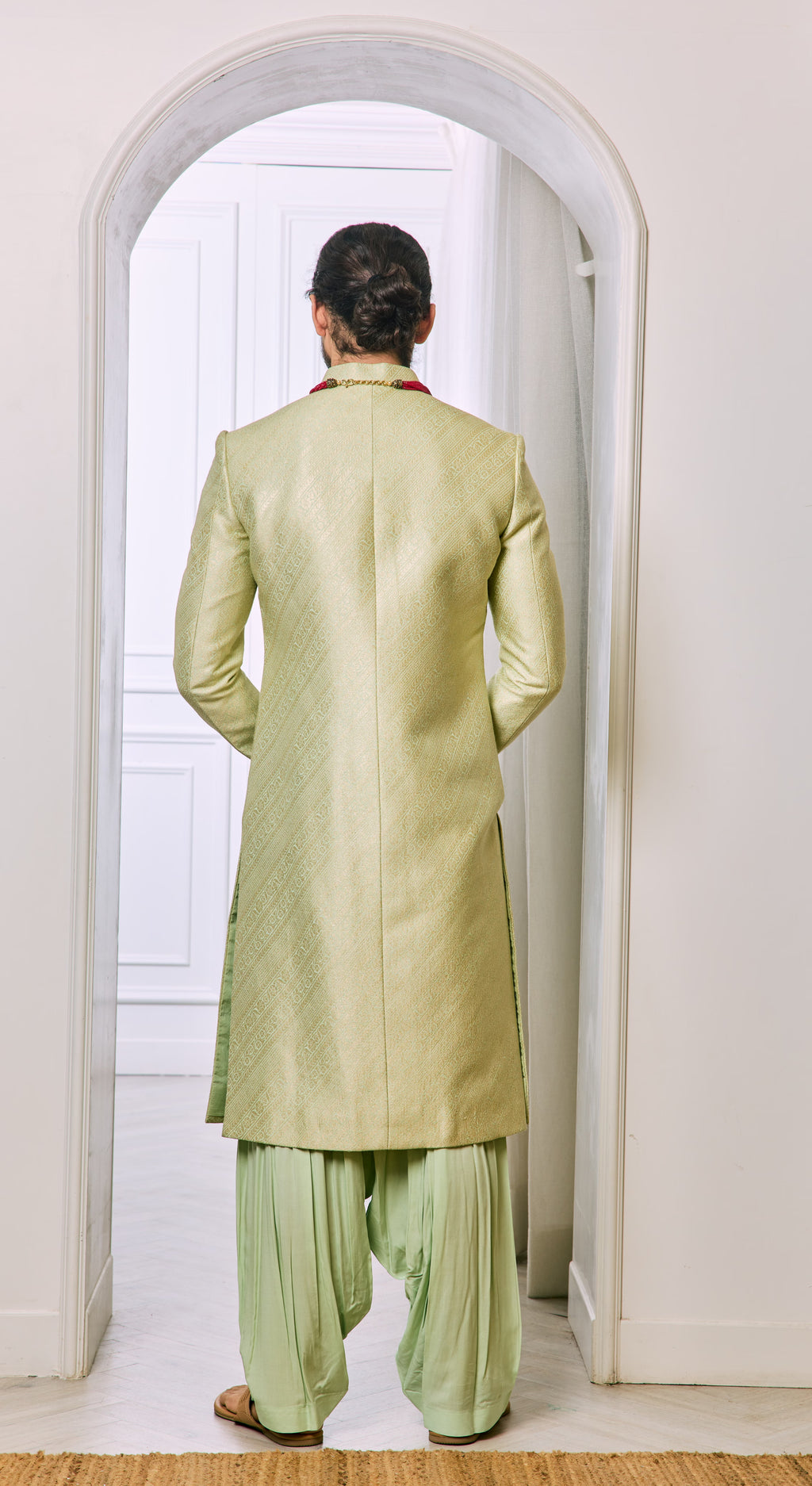 Sage Green Sherwani