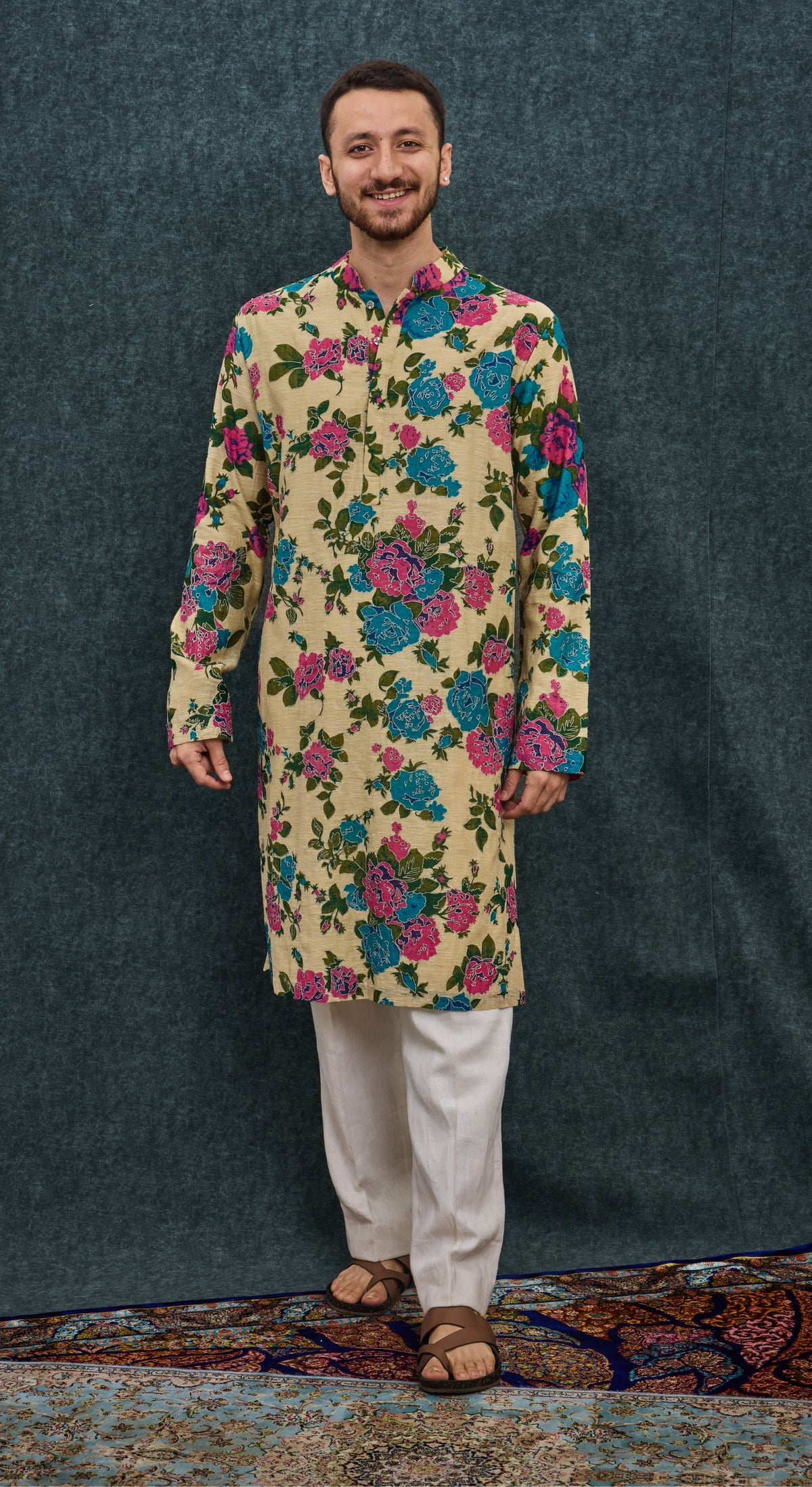 Garden Bloom Printed Kurta Set