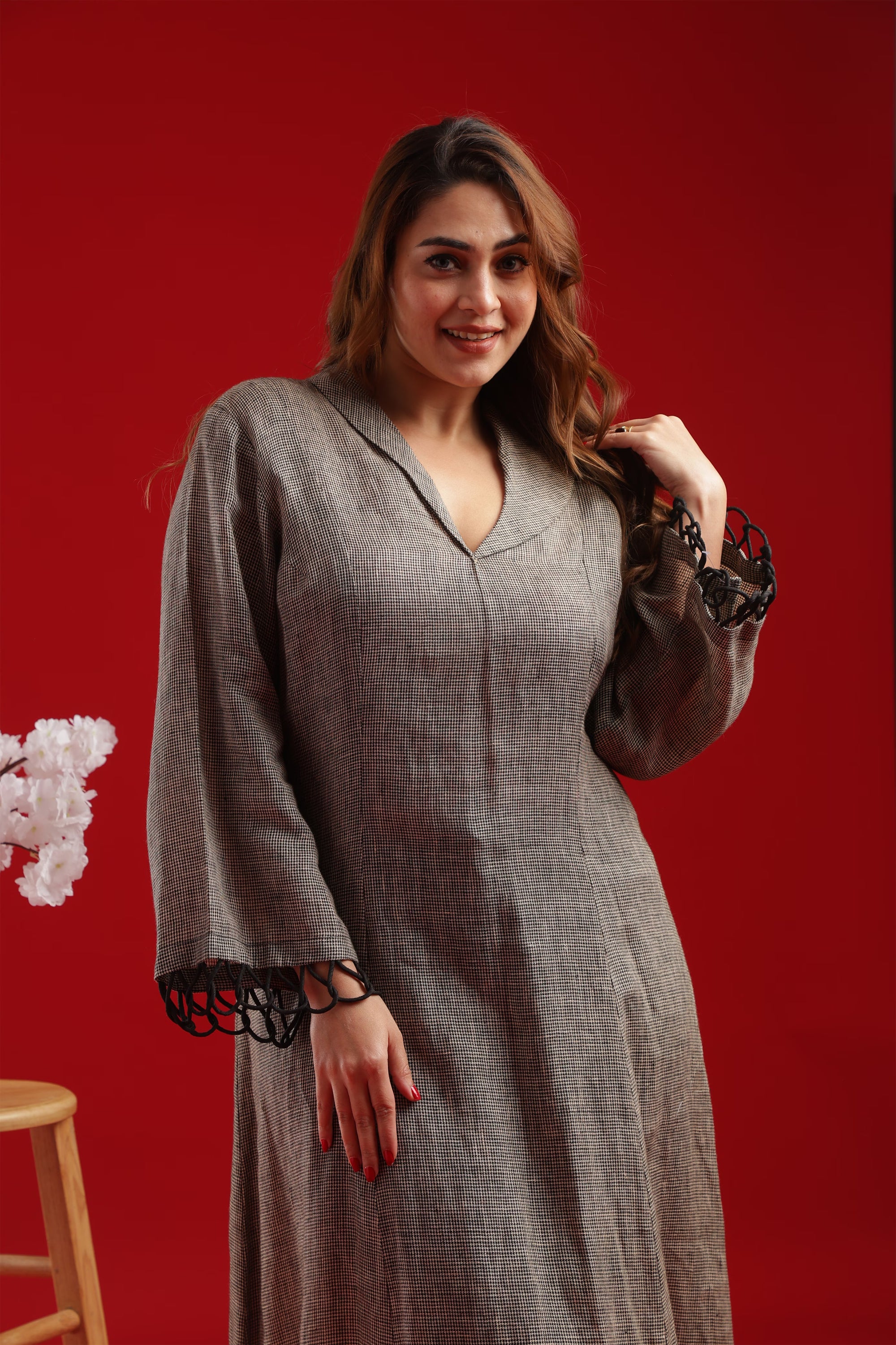 Classic Muse Lace Kurti