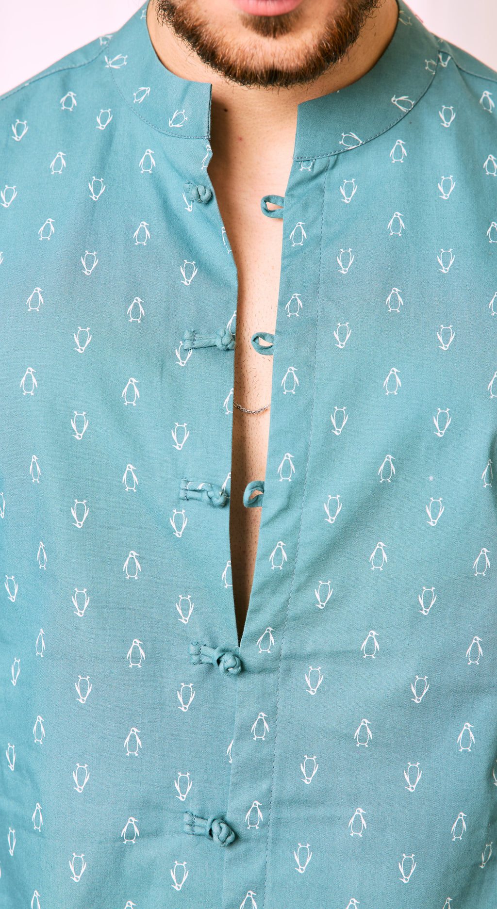 Penguin Parade Mandarin Kurta