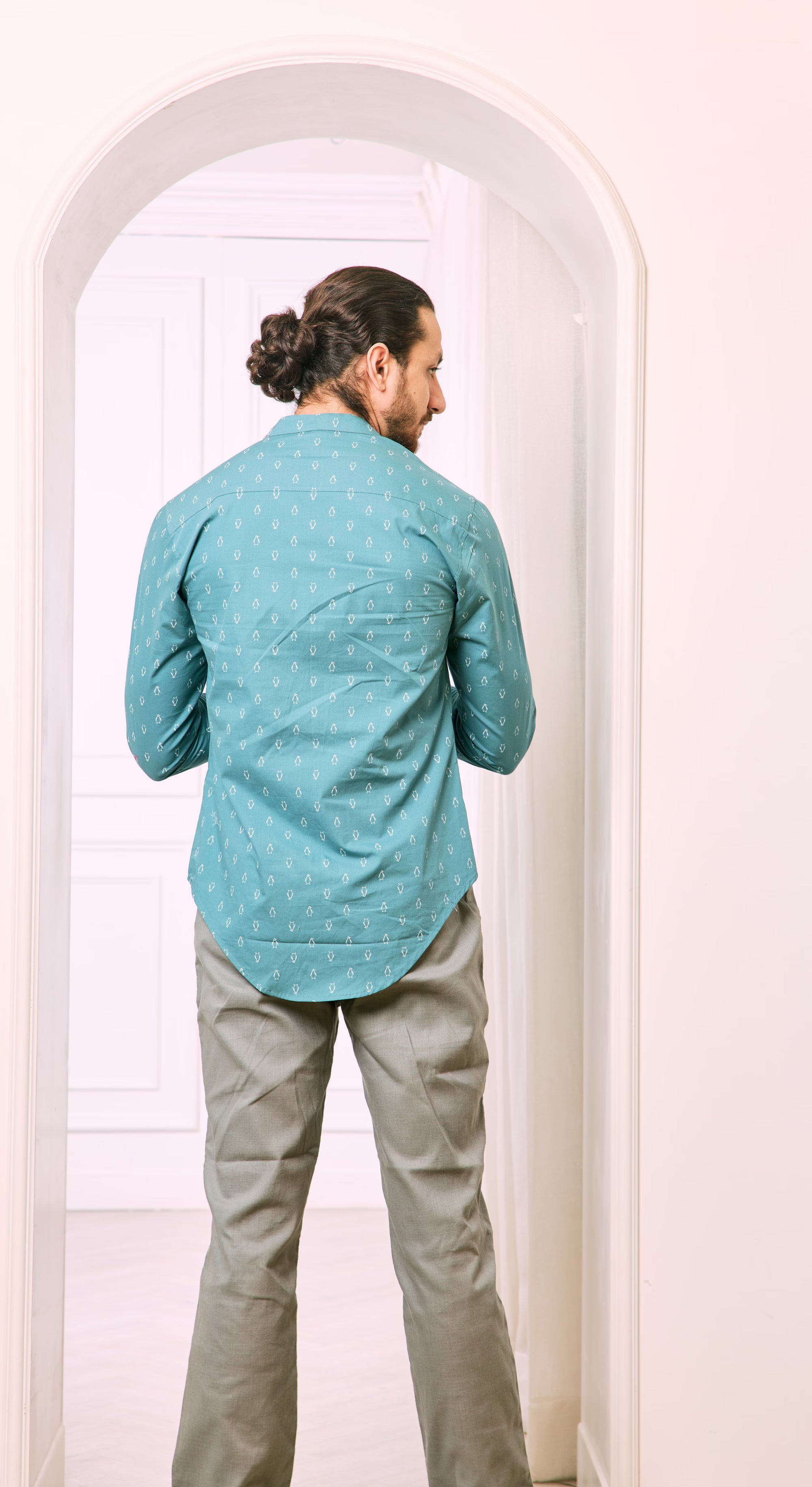 Penguin Parade Mandarin Kurta