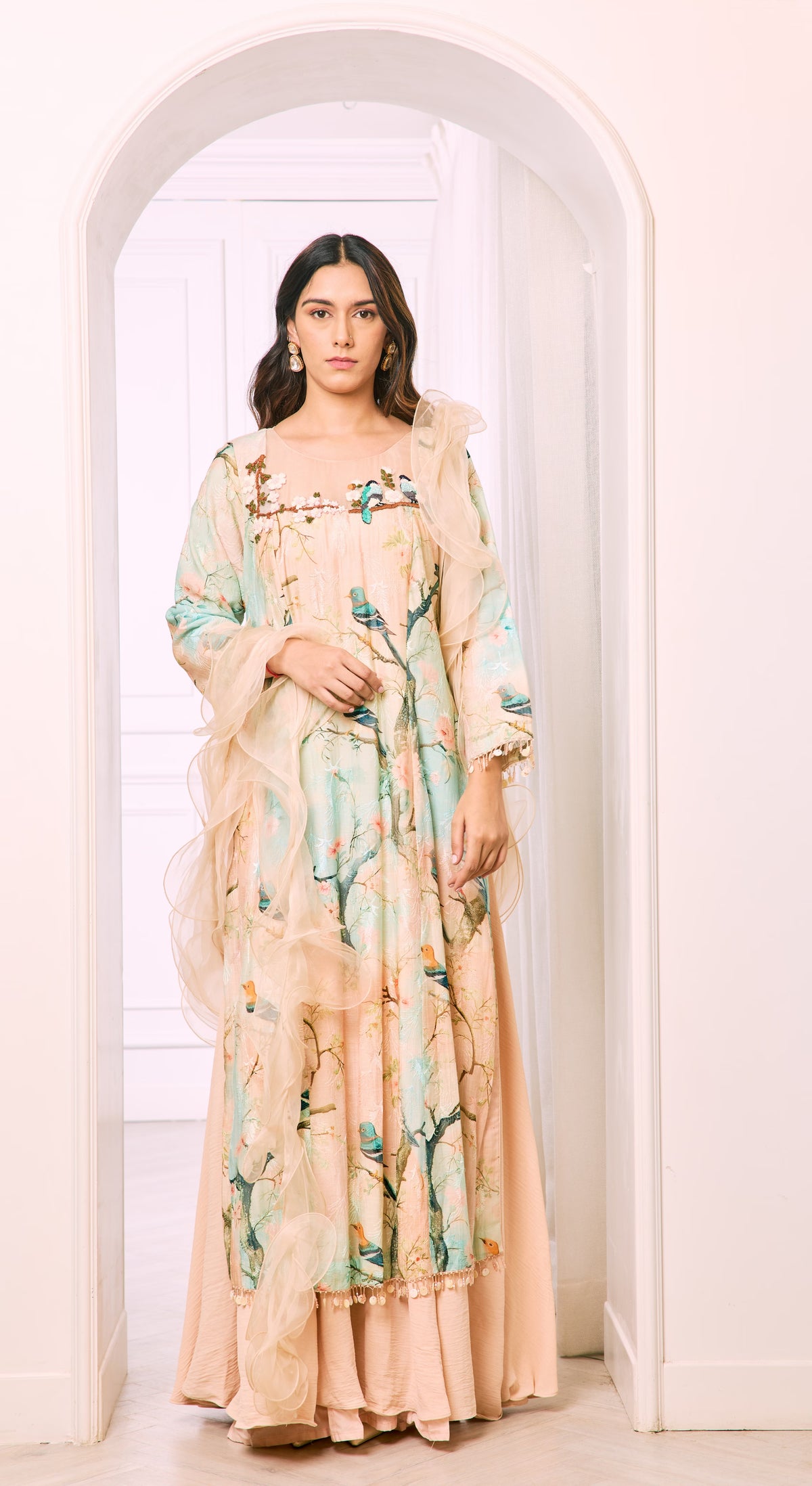 Blossom Birdsong Kaftan Gown