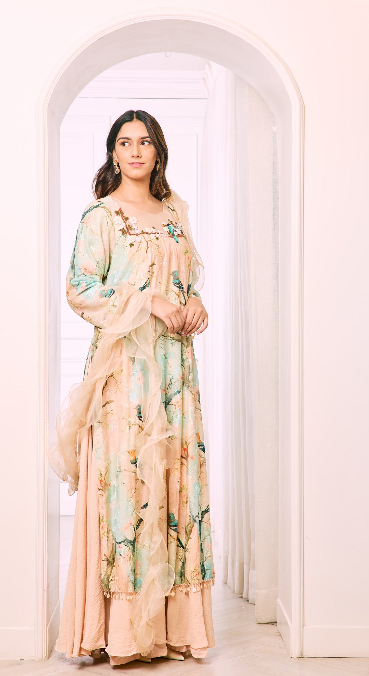 Blossom Birdsong Kaftan Gown