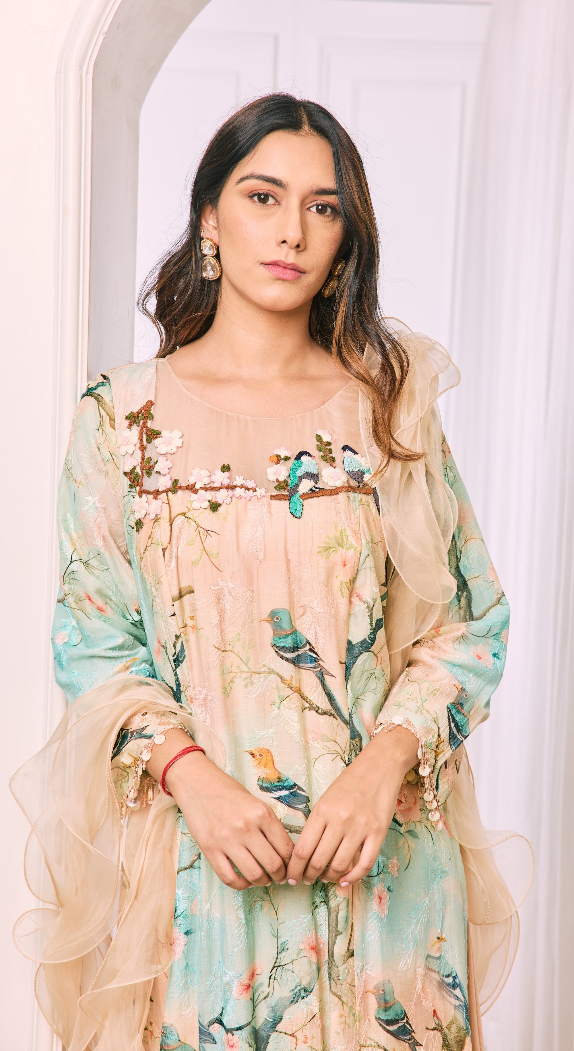 Blossom Birdsong Kaftan Gown
