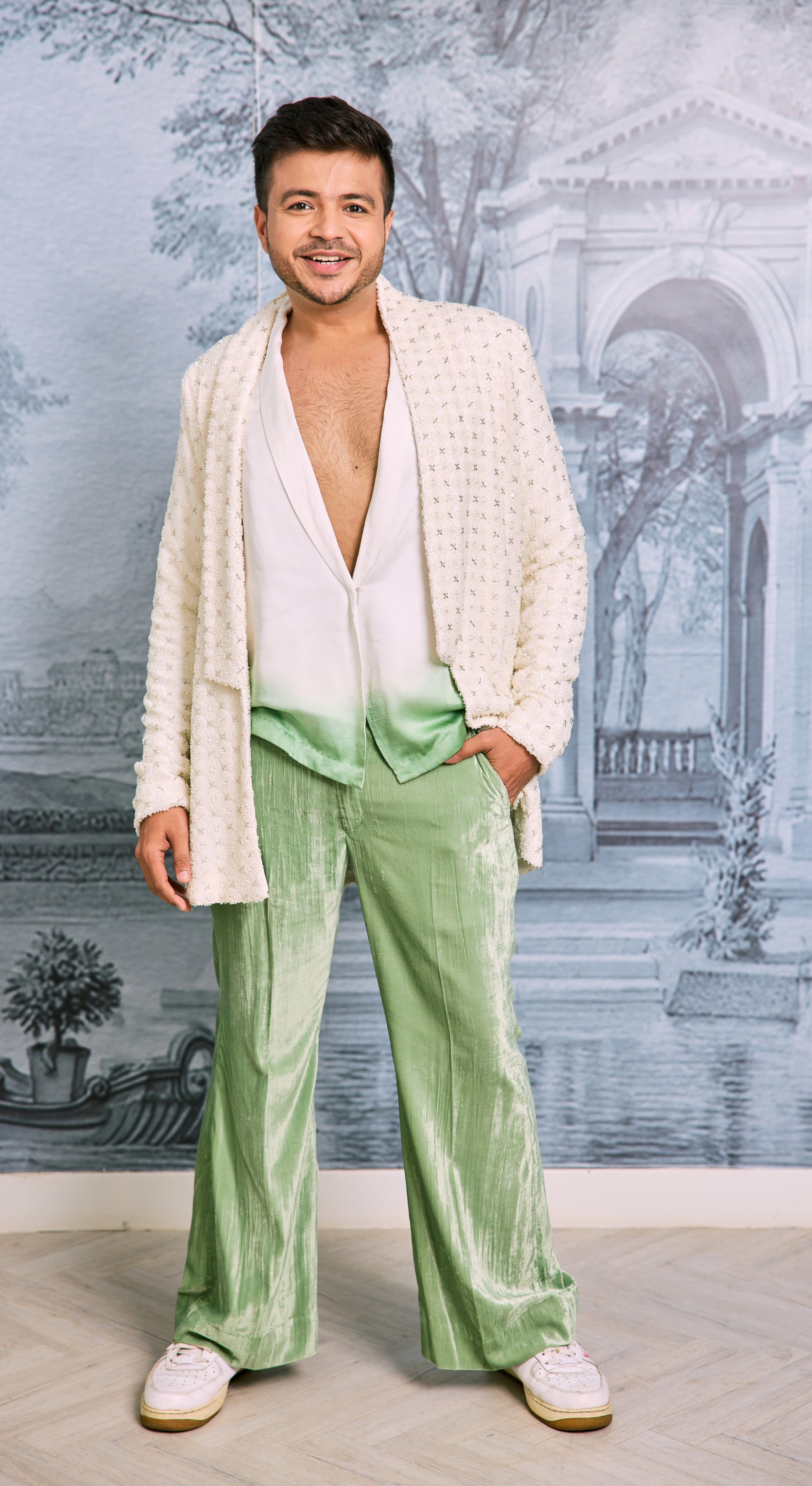 Mint Luxe Ombre Lounge Set