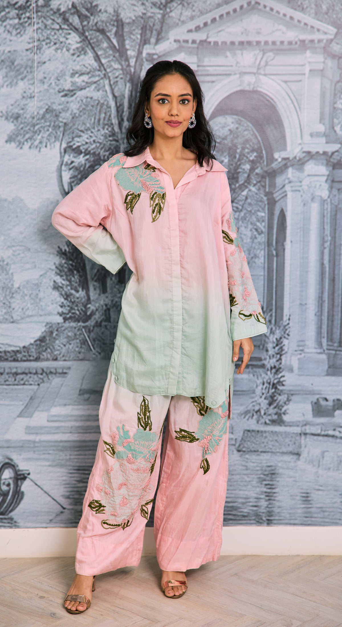 Pastel Garden Breeze Coord Set