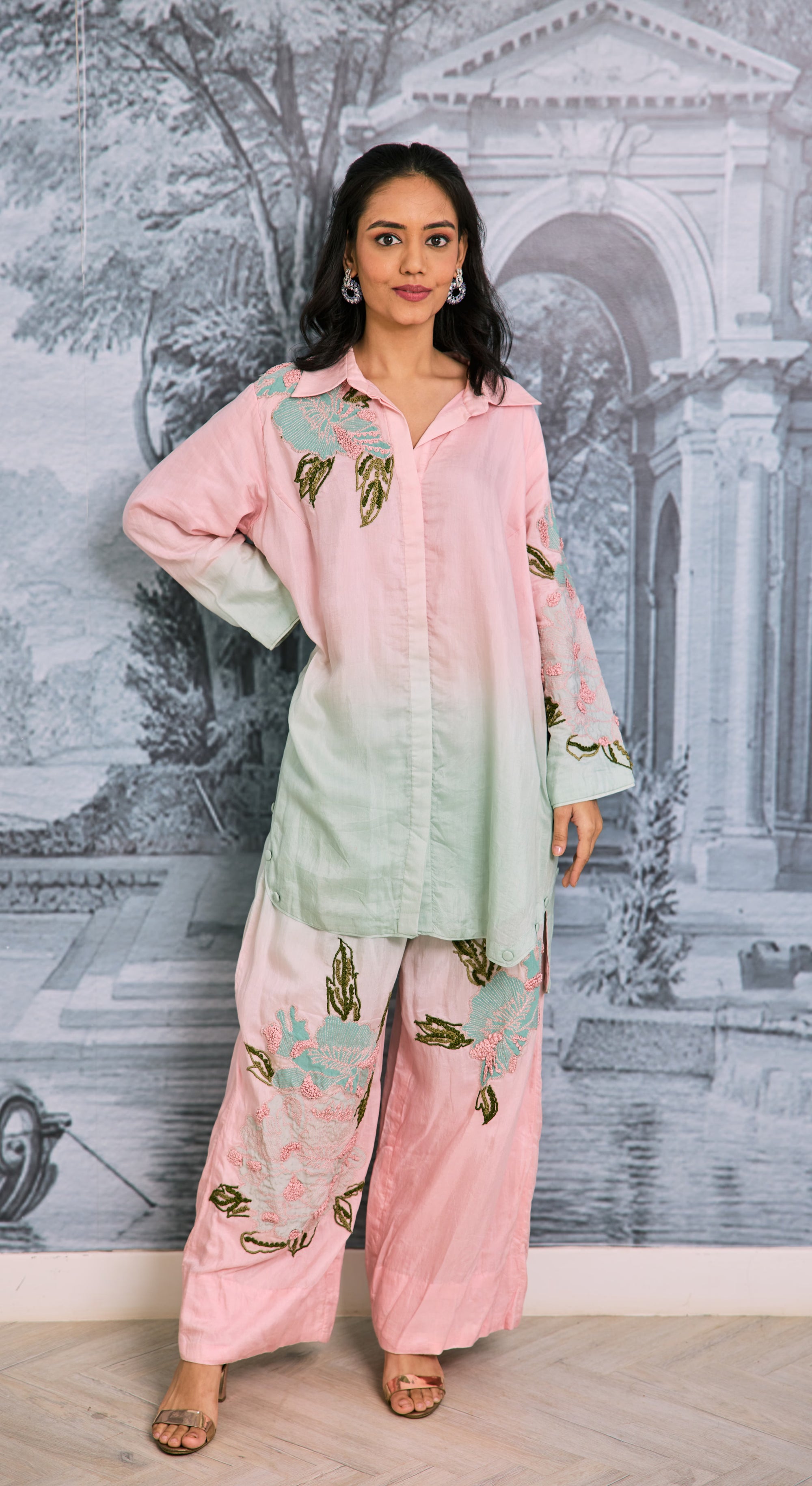 Pastel Garden Breeze Coord Set