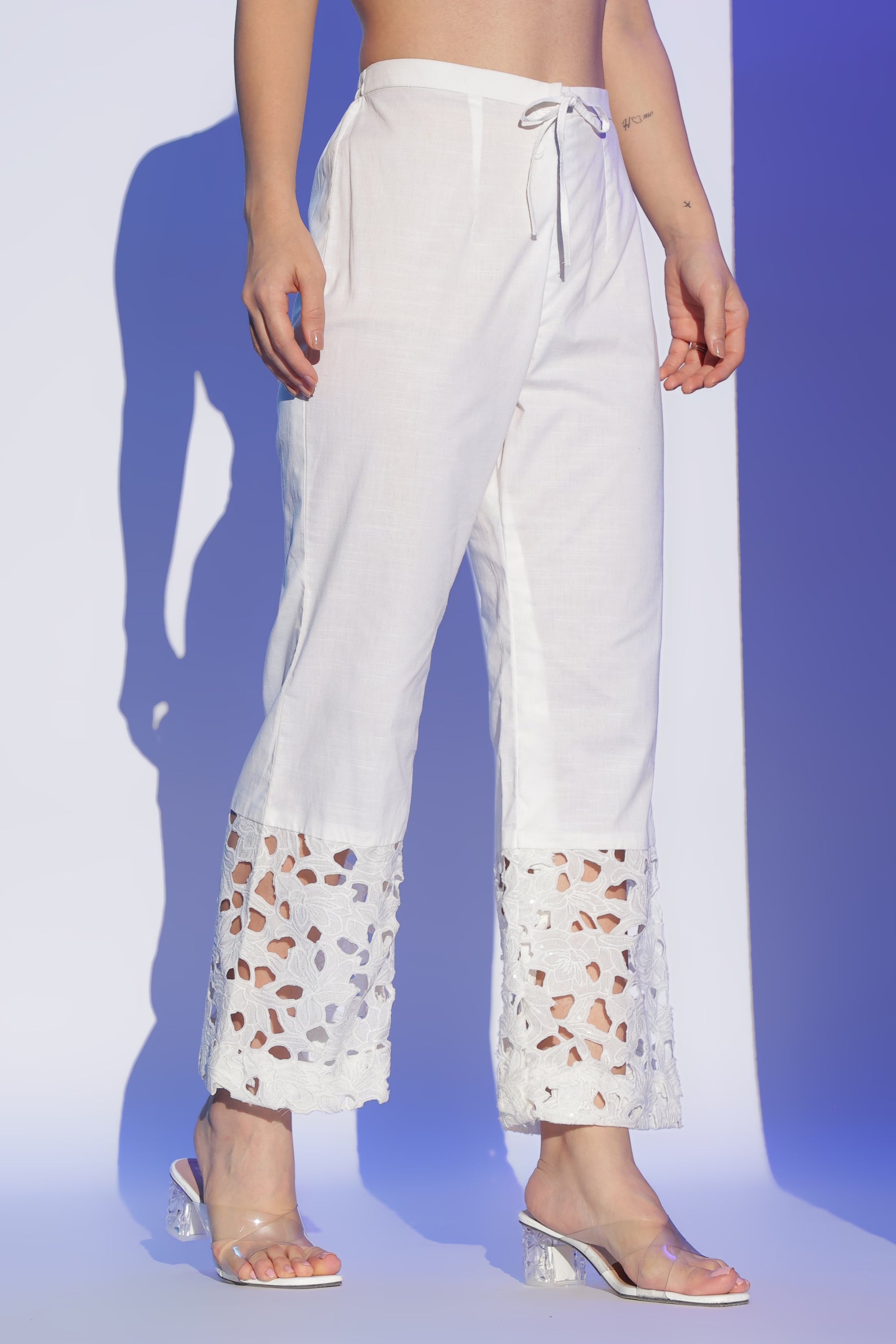 White Three-Piece Set